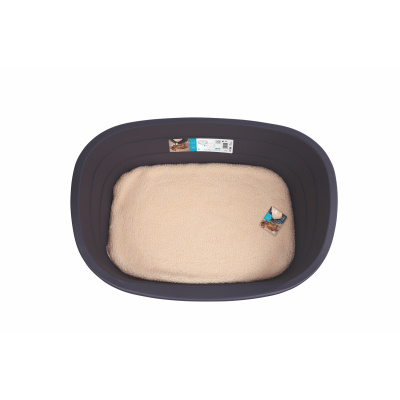 M-Pets Java Plastik Köpek Yatağı 80x57cm [L]