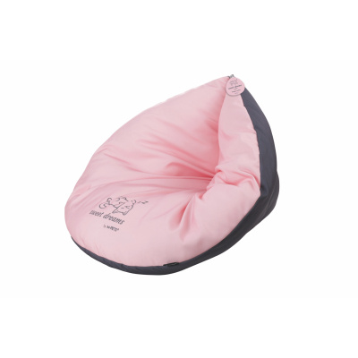 M-Pets Sweet Dreams Üçgen Şeklinde Kedi Yatağı 100x70x7cm (Pembe)