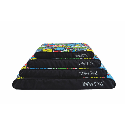 M-Pets Urban Style Contempo Cushion Kedi ve Köpek Yatağı 80x55x9cm (Karışık Renkli) [M]