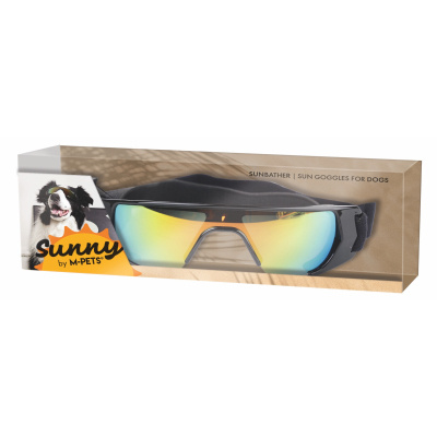 M-Pets Sunny Sunbather Köpek Gözlüğü 15,2x4,9cm (Siyah)