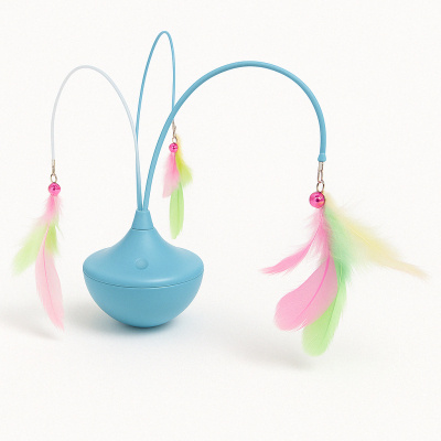 M-Pets Swing İnteraktif Kedi Oyuncağı 8,2x8,2x6,6cm (Mavi)