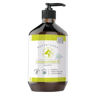 M-Pets Naturluxe Köpek Şampuanı Limon Otlu ve Argan Yağlı 500ml