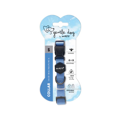 M-Pets Gentle Köpek Boyun Tasması 23-36cm (Mavi) [S]