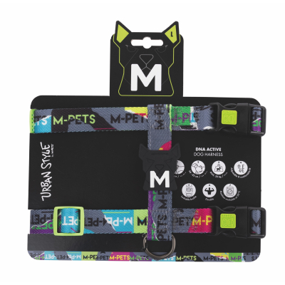 M-Pets Urban Style Dna Active Köpek Göğüs Tasması 49-83cm [L]