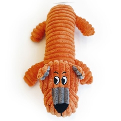 M-Pets Gary Peluş Köpek Oyuncağı 32x17x9cm (Turuncu)