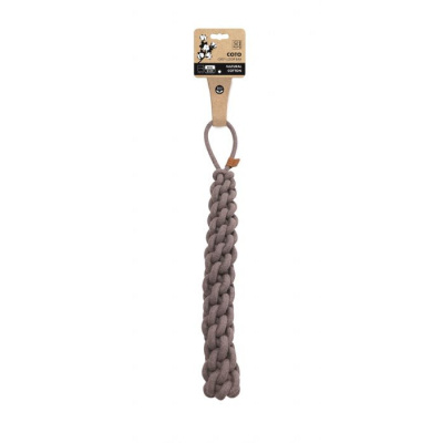 M-Pets Örgü Köpek Oyuncağı 67cm (Gri)