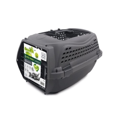 M-Pets Eco Giro Carrier Kedi ve Köpek Taşıma Çantası 51,6x32,7x29,6cm (Siyah) [S]