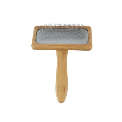 M-Pets Bambu İnce Telli Köpek Fırçası 12,2x15,5cm [L]
