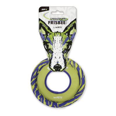 M-Pets Sprintpuff Frisbee Köpek Oyuncağı 24cm (Mor-Yeşil)