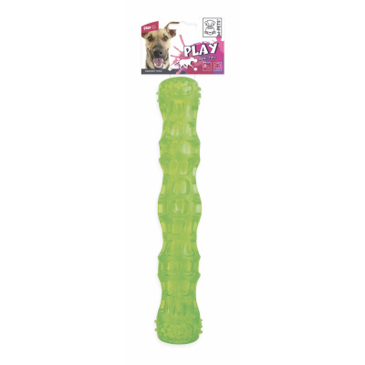 M-Pets Hışırtılı Çubuk Köpek Oyuncağı 27,3x5cm (Yeşil)