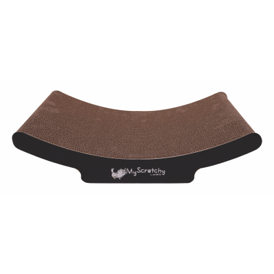 M-Pets My Scratchy Portland Kedi Tırmalama Kartonu 42,5x24x10cm (Siyah)