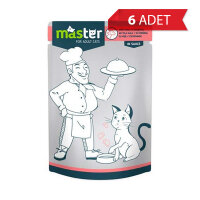 Master Pouch Dana Etli Yetişkin Kedi Konservesi 80gr (6 Adet)