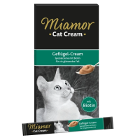 Miamor Cream Tavuklu Biyotinli Kedi Ödülü 15gr (6'lı)