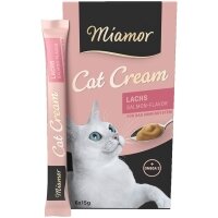 Miamor Cream Somonlu Yetişkin Kedi Ödül Maması 6x15gr