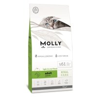 Molly Renal Care Light Hypo-Allergenic Somonlu Düşük Tahıllı Kısırlaştırılmış Kedi Maması 15kg