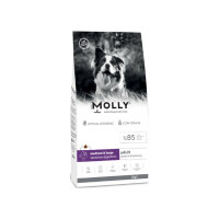 Molly Büyük Irk HypoAllergenic Kuzu Etli ve Yaban Mersinli Düşük Tahıllı Yetişkin Köpek Maması 2kg