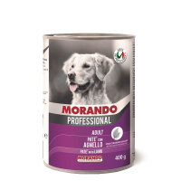 Morando Professional Kuzu Etli Ezme Yetişkin Köpek Konservesi 400gr