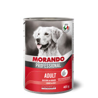 Morando Professional Biftekli Parça Etli Yetişkin Köpek Konservesi 405gr