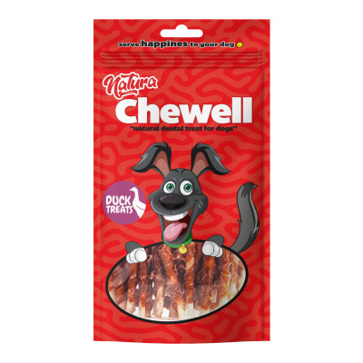 Natura Chewell Ördek Etli Burgu Köpek Ödül Maması 90gr