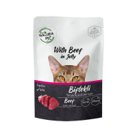 Eco Natura Jöle İçinde Biftekli Yetişkin Kedi Konservesi 85gr