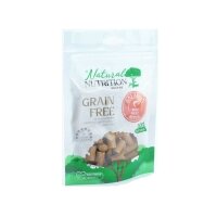 Natural Nutrition Somonlu Minik Taneler Tahılsız Köpek Ödül Maması 75gr