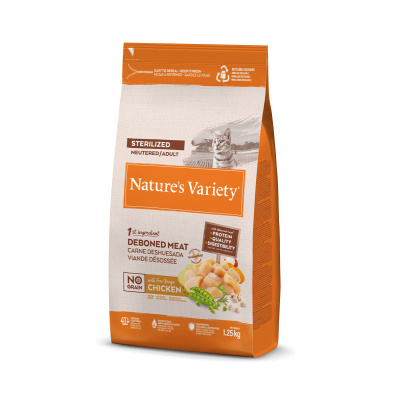 Nature's Variety Selected Tavuk Etli Tahılsız Kısırlaştırılmış Kedi Maması 1,25kg