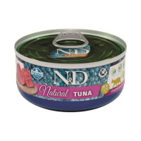 N&D Natural Ton Balıklı Tahılsız Yetişkin Kedi Konservesi 70gr