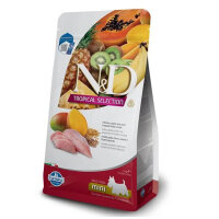 N&D Tropical Selection Tavuklu ve Tropikal Meyveli Mini Irk Yetişkin Köpek Maması 1,5kg