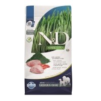 N&D Spirulina Kuzulu Orta ve Büyük Irk Tahılsız Yetişkin Köpek Maması 7kg