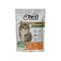 O'Cat Tavuk ve Brokoli Cips Kedi Ödül Maması 50gr