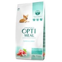 Optimeal Hindi Etli ve Pirinçli Yavru Köpek Maması 12kg