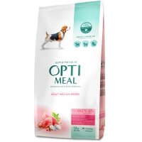 Optimeal Hindi Etli Orta Irk Yetişkin Köpek Maması 12kg