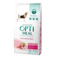 Optimeal Hindi Etli Orta Irk Yetişkin Köpek Maması 1,5kg