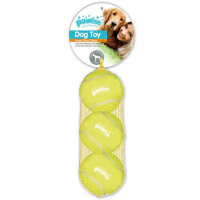 Pawise Sesli Tenis Topu Köpek Oyuncağı 6,5cm (3'lü)