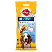 Pedigree Dentastix Orta Irk Şerit Köpek Ödül Maması 180gr (7'li)