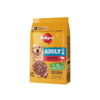 Pedigree Sığır Etli ve Sebzeli Yetişkin Köpek Maması 2,6kg