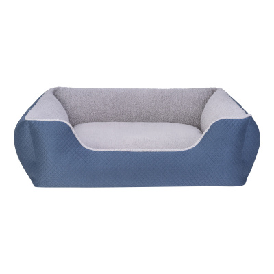 Pet Comfort Echo Peluş Köpek Yatağı 105x80cm (Mavi) [L]