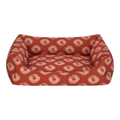 Pet Comfort Uniform Kiss Köpek Yatağı 70x60cm (Kırmızı) [L]