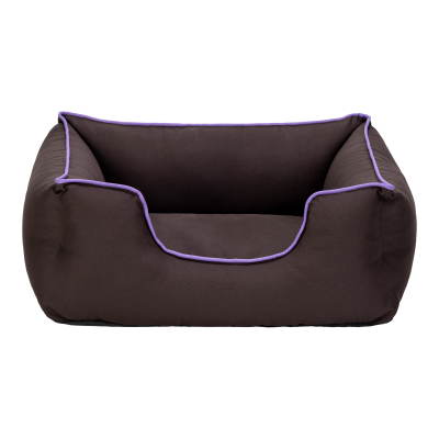 Pet Comfort Alpha Kedi ve Köpek Yatağı 60x50cm (Kahverengi) [S]