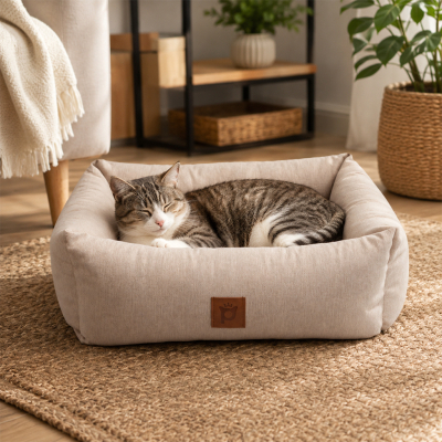 Petlebi İç Mekan Kedi Yatağı
