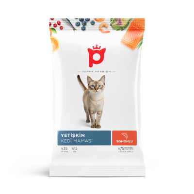 Petlebi Somonlu Yetişkin Tester Kedi Maması 150gr