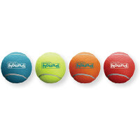 Outward Hound Squeaker Ballz Tenis Topu Yavru Köpek Oyuncağı 5cm (4'lü) [S]