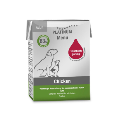 PLATINUM Tavuklu Köpek Konservesi 185gr