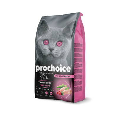 ProChoice 37 Tavuklu ve Pirinçli Yavru Kedi Maması 2kg