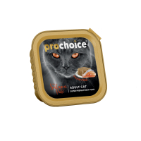 ProChoice Somonlu Tahılsız Ezme Yetişkin Kedi Konservesi 100gr