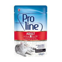 Proline Pouch Kuzu Etli Yetişkin Kedi Konservesi 100gr