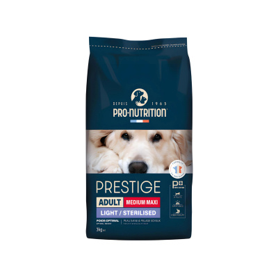 PRO-NUTRITION Prestige Light Kısırlaştırılmış Orta ve Büyük Irk Yetişkin Köpek Maması 3kg