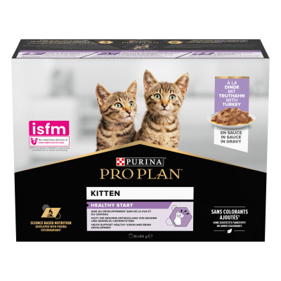 Pro Plan Pouch Sos İçinde Hindili Yavru Kedi Konservesi 85gr (10'lu)