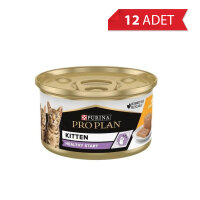 Pro Plan Tavuklu Yavru Kedi Konservesi 85gr (12 Adet)