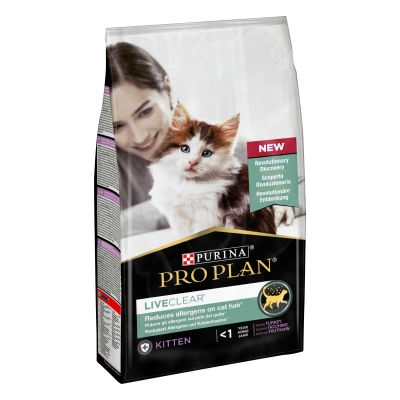 Pro Plan LiveClear Hindili Alerjen Azaltan Yavru Kedi Maması 1,4kg